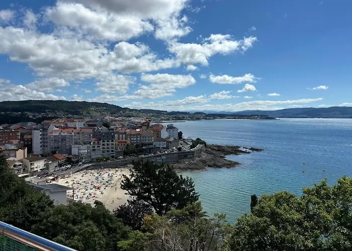 Atico Con Terraza - Vista Al Mar Apartment Sanxenxo