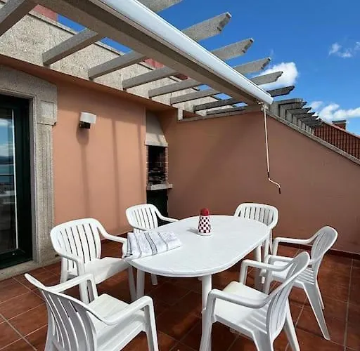 ático Con Terraza - Vista Al Mar Sanxenxo